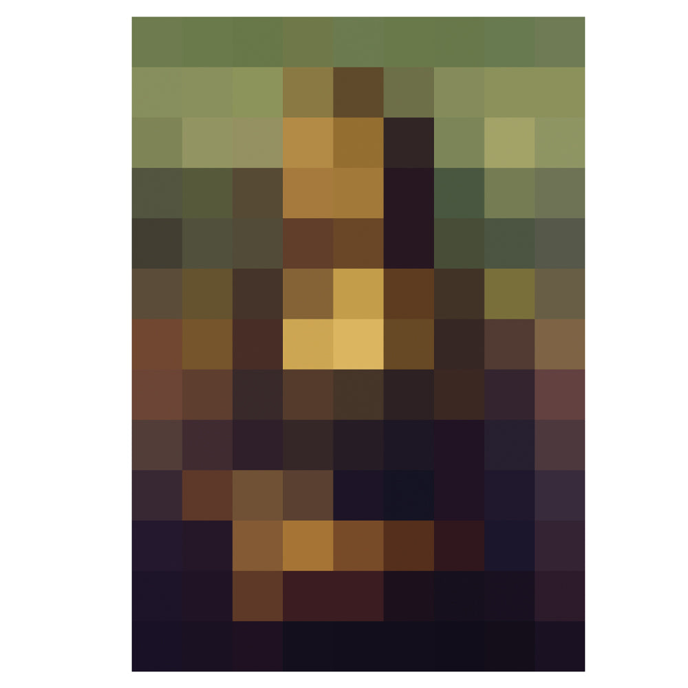 Mona Lisa Pixled carpet